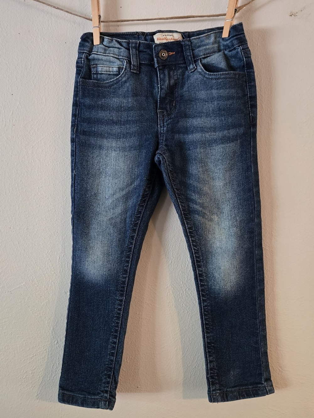 Weatherproof Kids Dark Blue Washed Jeans